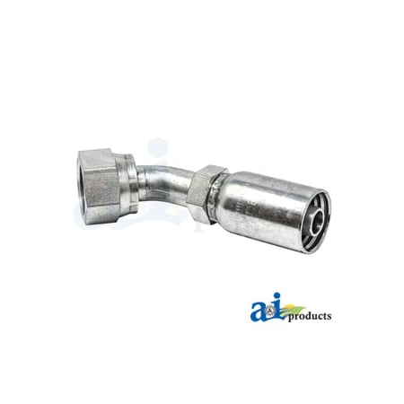 A & I Products HC-FFX45 Female Seal Lok - Swivel - 45 Elbow 3 x5 x1 A-FFX45-08-10